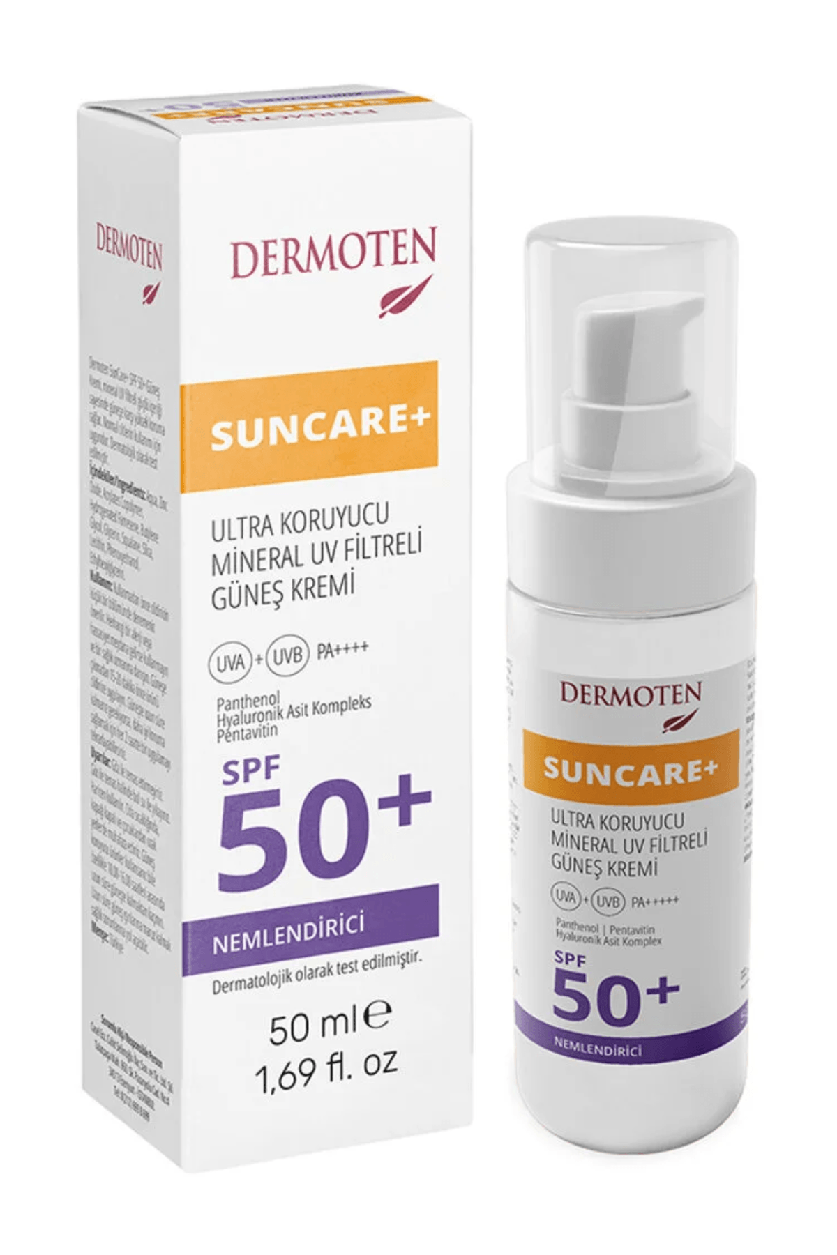 Dermoten Suncare+ Spf50 Güneş Kremi Kuru Ciltler İçin