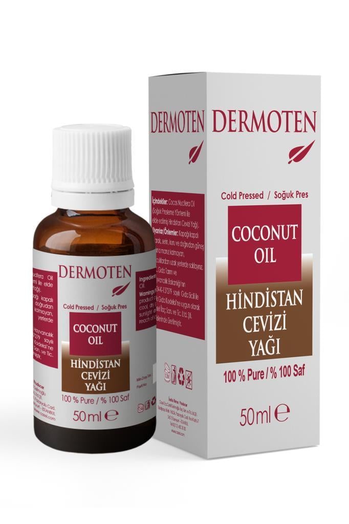 Hindistan Cevizi Yağı (Soğuk Pres) 50 ml