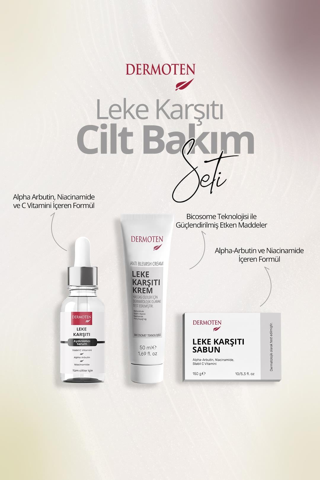 Leke Karşıtı Bakım Seti