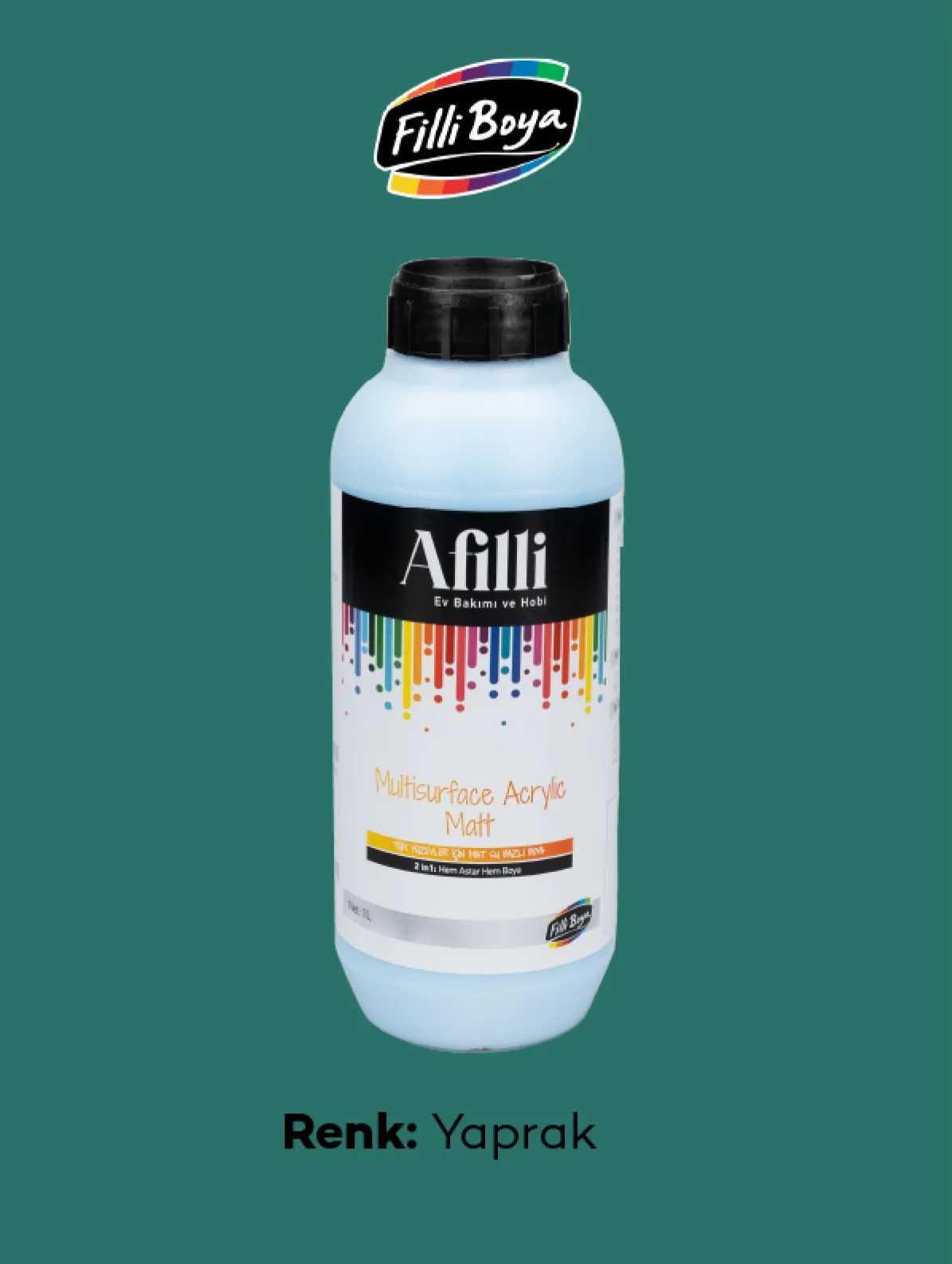 Afilli Multisurface Acrylic Matt 120Ml Yaprak