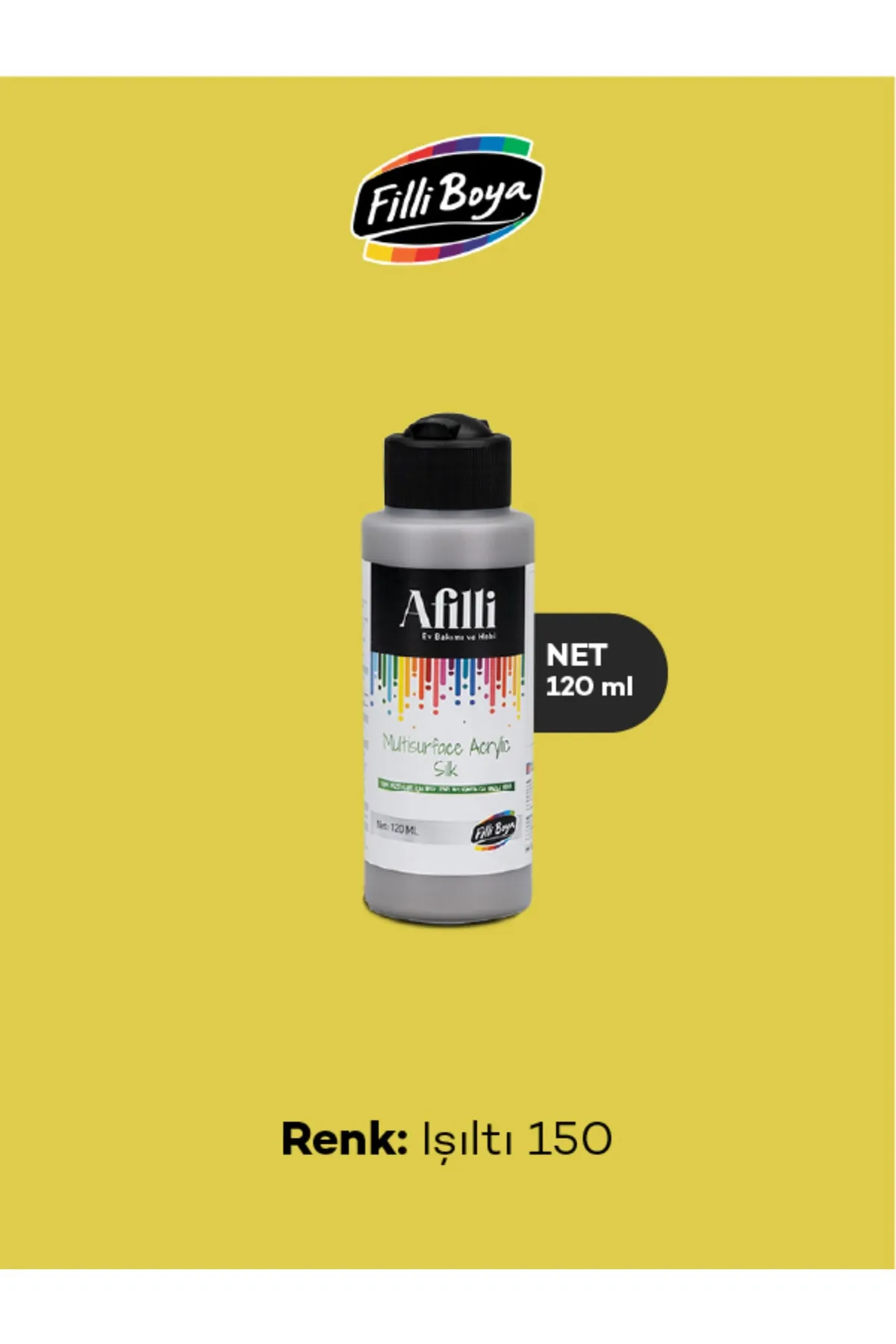 AFİLLİ MULTİSURFACE ACRYLİC SİLK 120ML IŞILTI