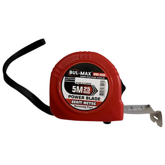 Bul-Max 5mtx25mm Şerit Metre (Bmx-4006)