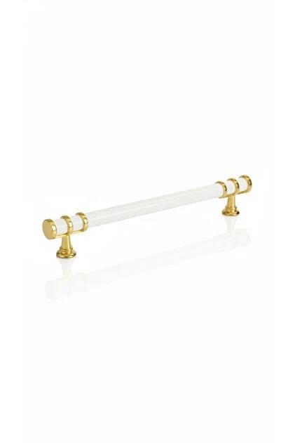 Çekmece Kulpu Beyaz Kısa Dilay (12cm)