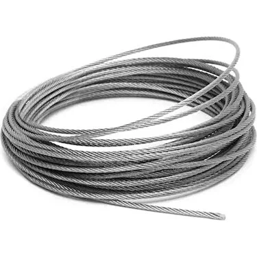 ÇELİK HALAT 6MM (İZOLELİ)