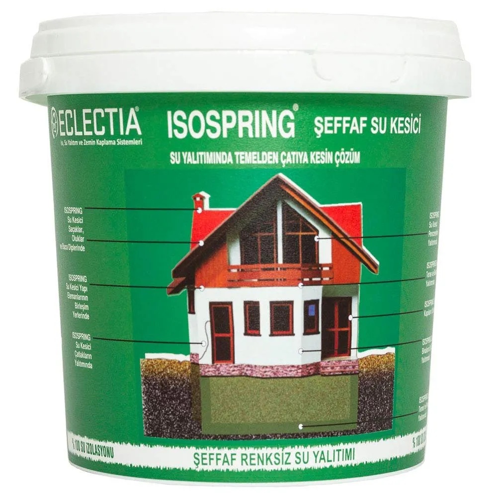 ECLECTIA ISOSPRING SU KESİCİ ŞEFFAF 0.75LT