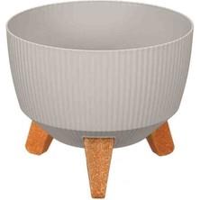 Elif 24 cm Ayaklı Nostalji Saksı (495)