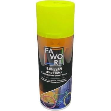 Fawori Sprey Boya Akrilik 400Ml Floresan Sarı