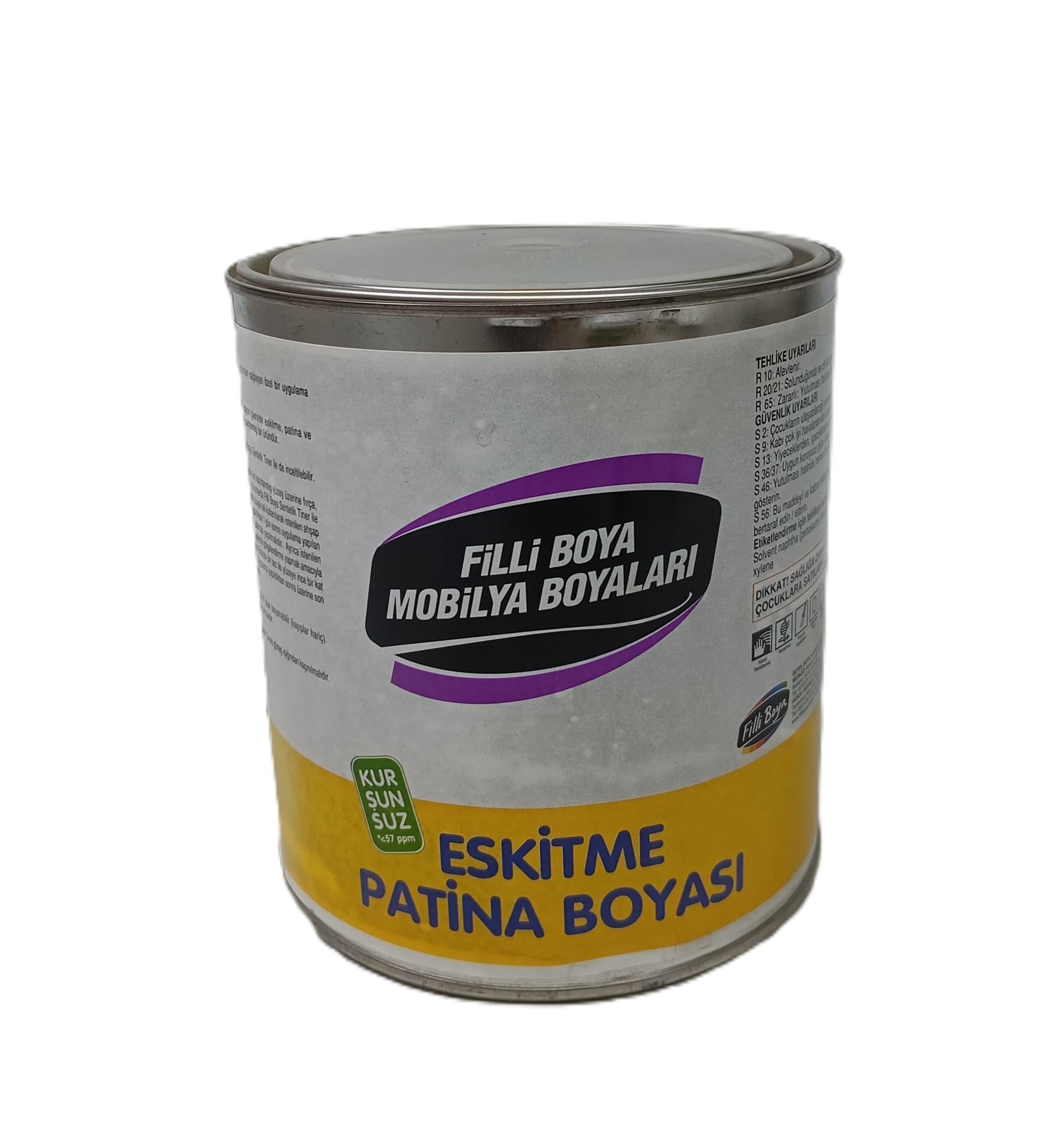 Filli Eskitme Patina Boyası 2.5Lt Siyah