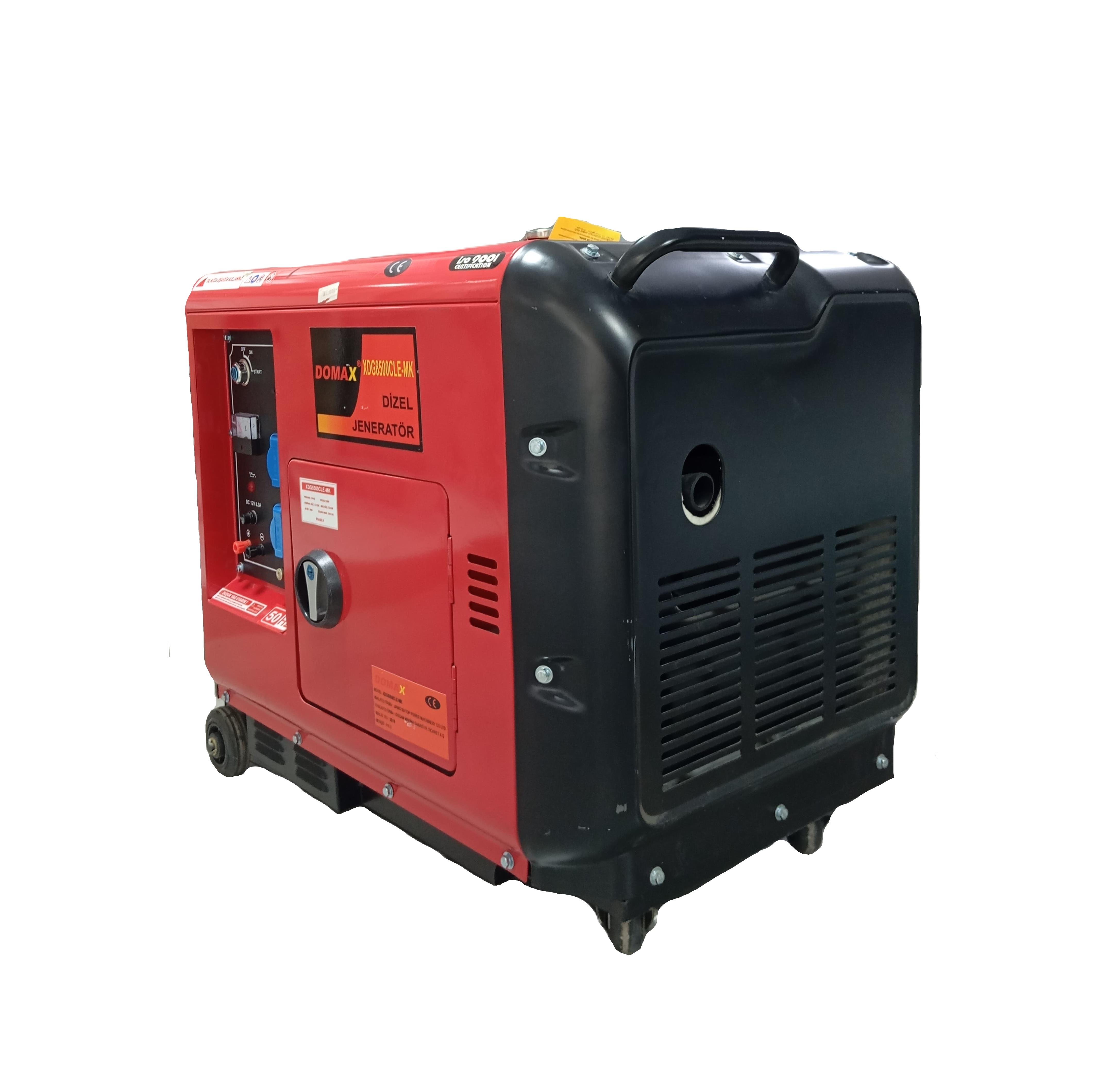 Jeneratör (Domax)8.5KW Marşlı Monf.Marşlıdizel Tek