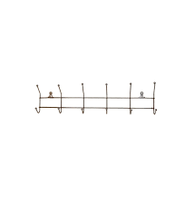 Kral 6Lı Kristal Askı (0015)