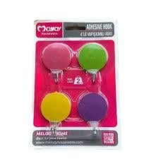 Melody Yapışkanlı Askı 4Lü Candy (M-252)