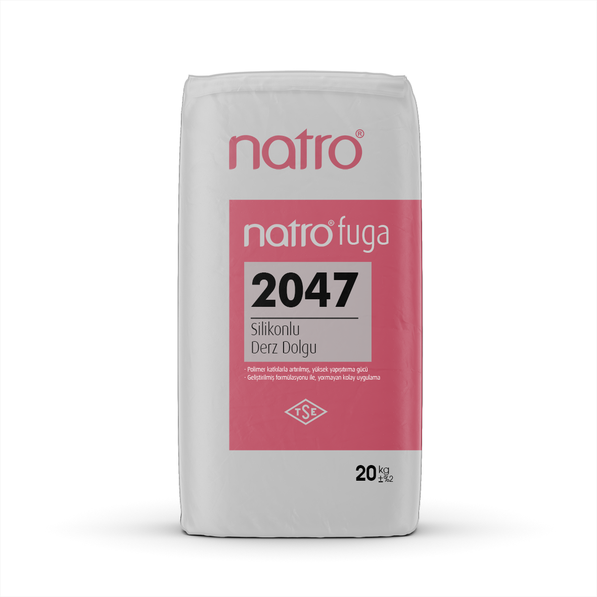 Natro-Berfix-Kfix Fuga Silik. Derz Dolgu Gri 20Kg