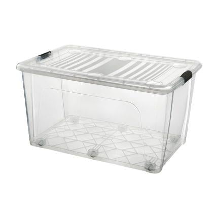 Qs Saklama Kabı 60Lt Şeffaf (Qs-010)
