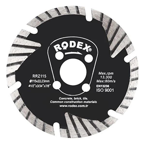 Rodex 115Mm Turbo Elmas Testere (Rrz115)