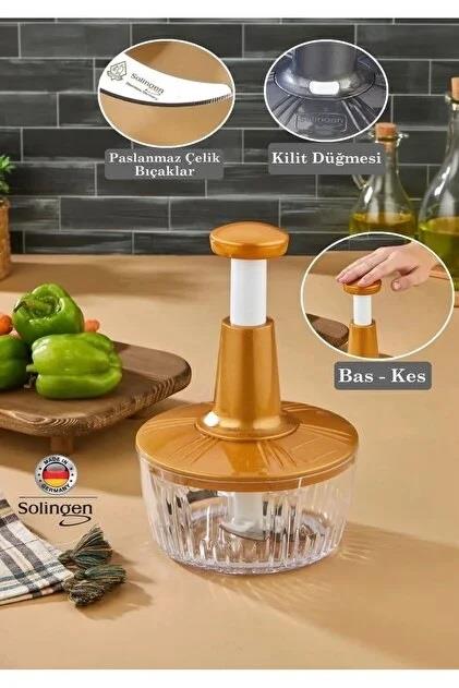 Solingen 3Bıçaklı Basmalı El Rondosu (Sg-218)