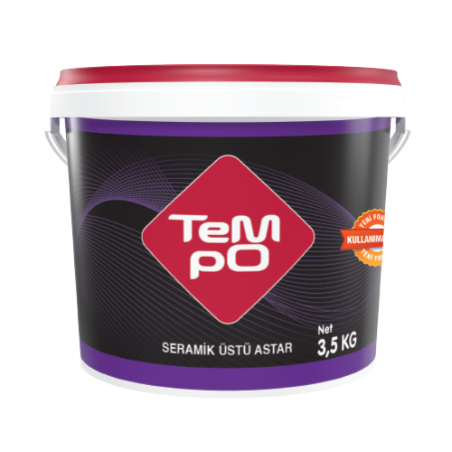 TEMPO SERAMİK ÜSTÜ ASTAR (3.5KG)