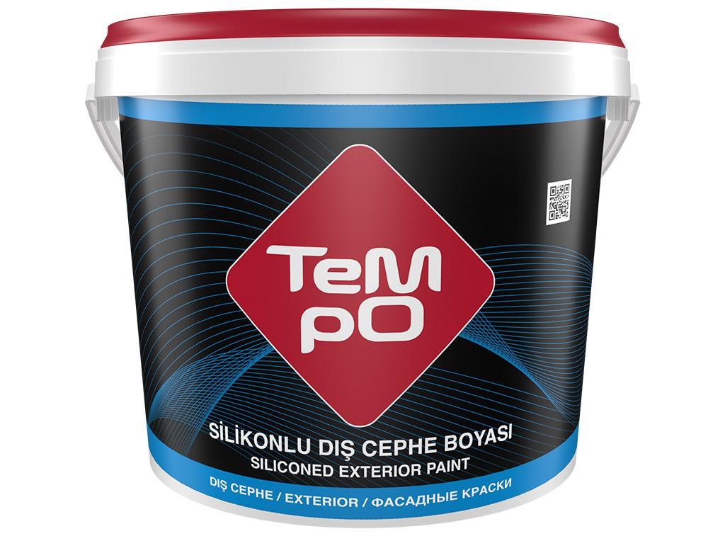 TEMPO SİLİKONLU DIŞ CEPHE BOYASI BAZ-3 (20KG)