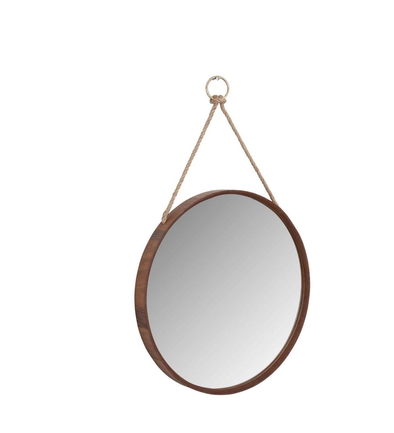 AHŞAP ÇERÇEVELİ İPLİ AYNA BOYALI 60CM (KOD:998)
