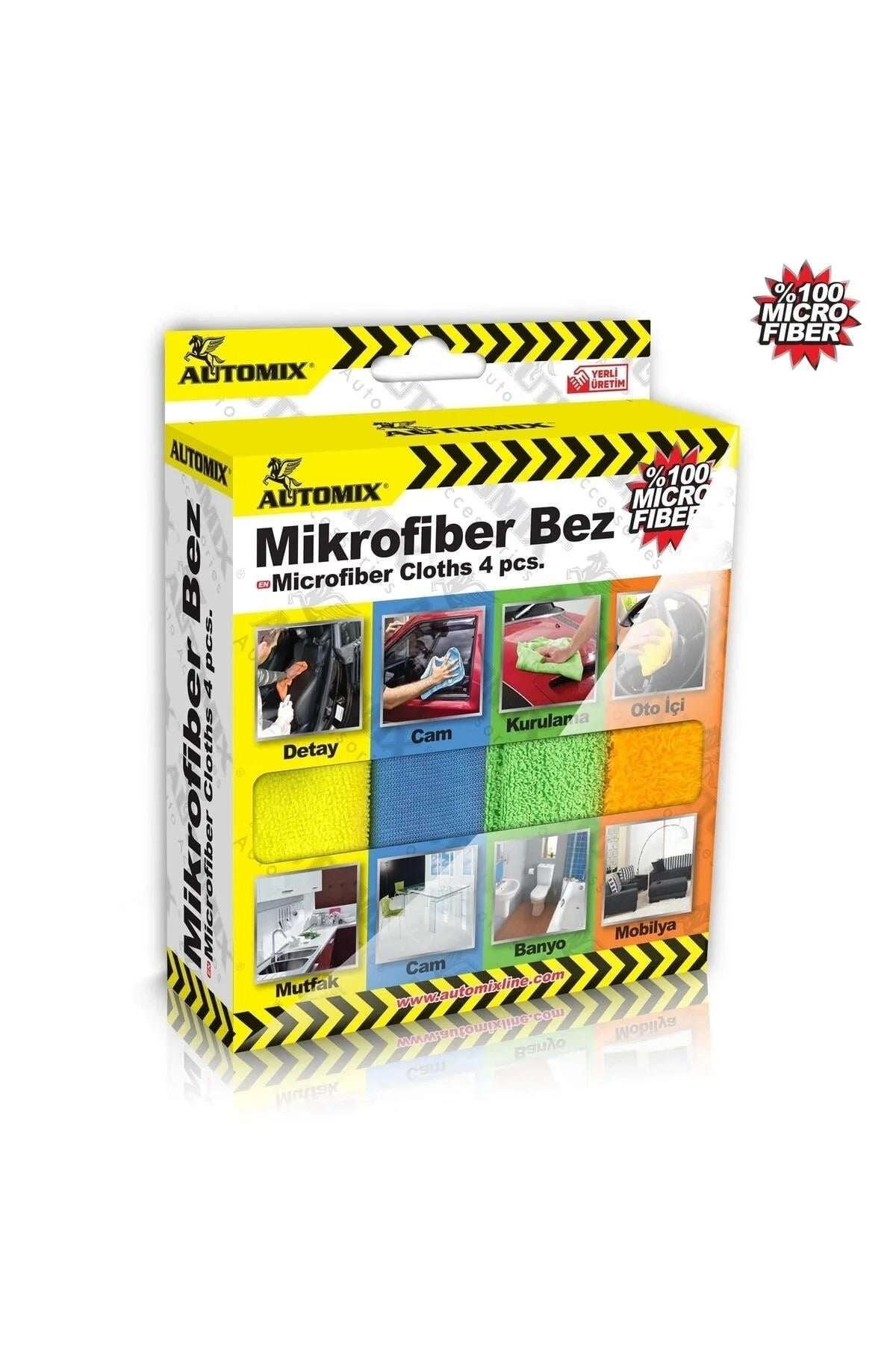 Automix Mikrofiber Bez 4lü (23208)