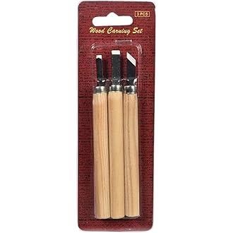 Bianyo 3Pcs Ağaç Oyma Seti