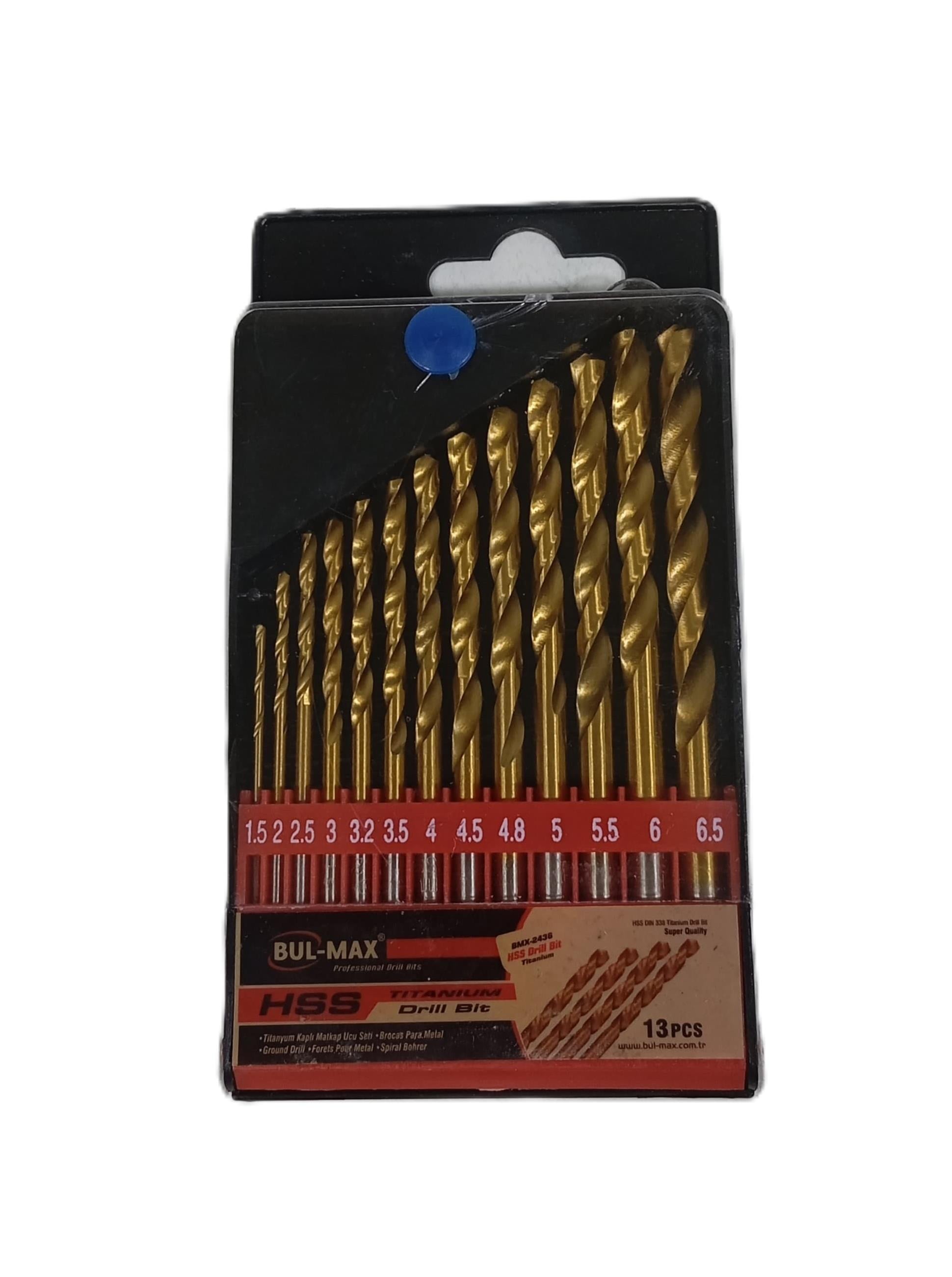 Bul-Max Matkap Uc Seti 13Pcs  (Bmx-2436)