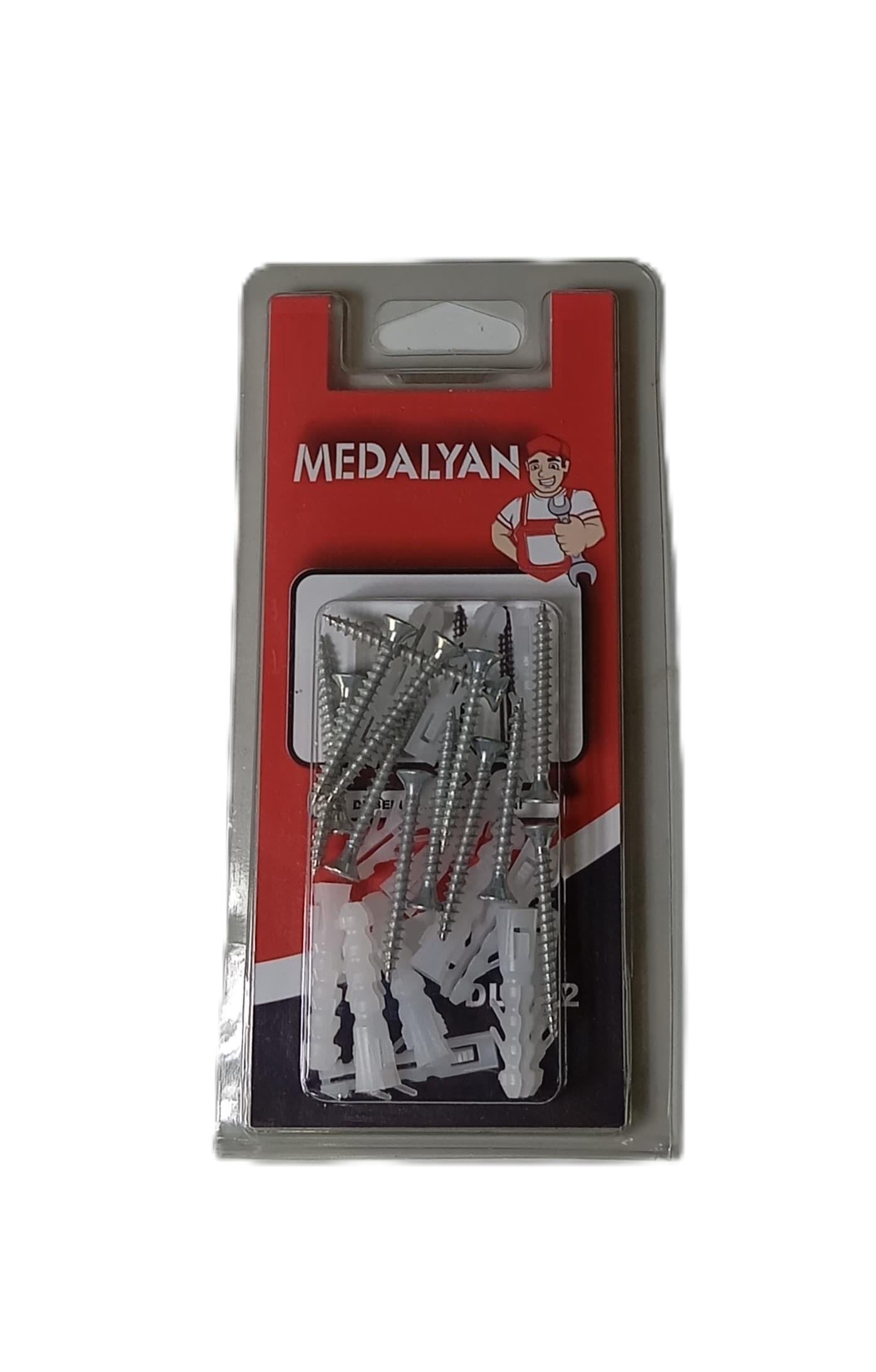 Çitor 5X50 Vidalı Dübel (Dl-35)