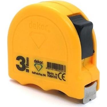 Dekor 3mx16mm Şerit Metre (406)294-304