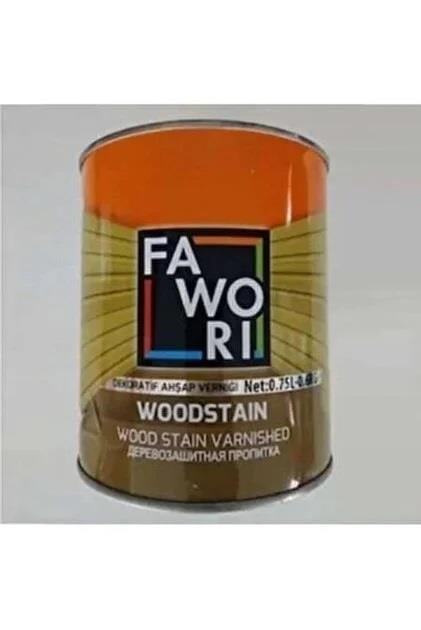 Fawori Dekoratif Ahşap Verniği 0.75Lt S.Meşe