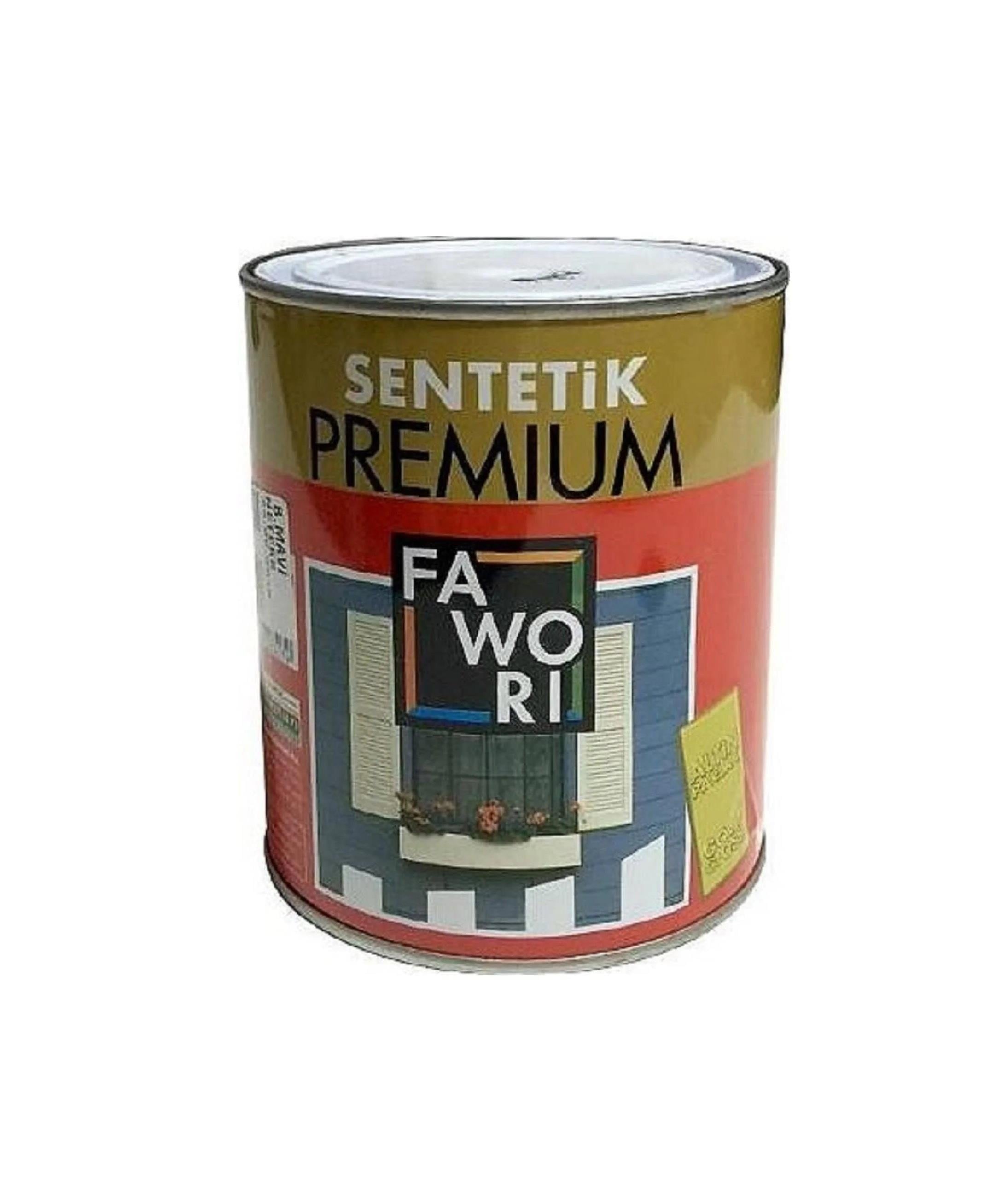 Fawori Premium Sentetik Boya 0.75Lt A.Kahve