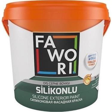 Fawori Silikonlu Dış Cephe Boyası (15Lt) Beyaz