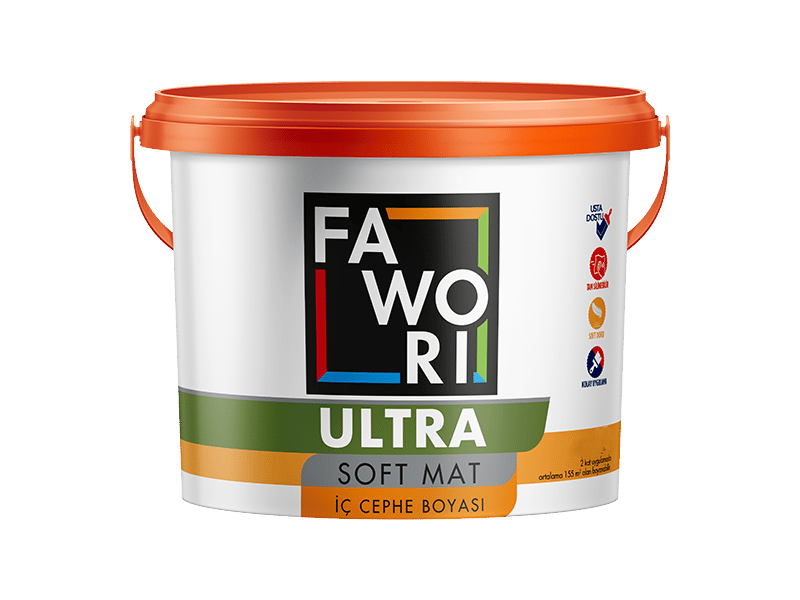 Fawori Ultra Soft Mat Beyaz (2.5Lt)