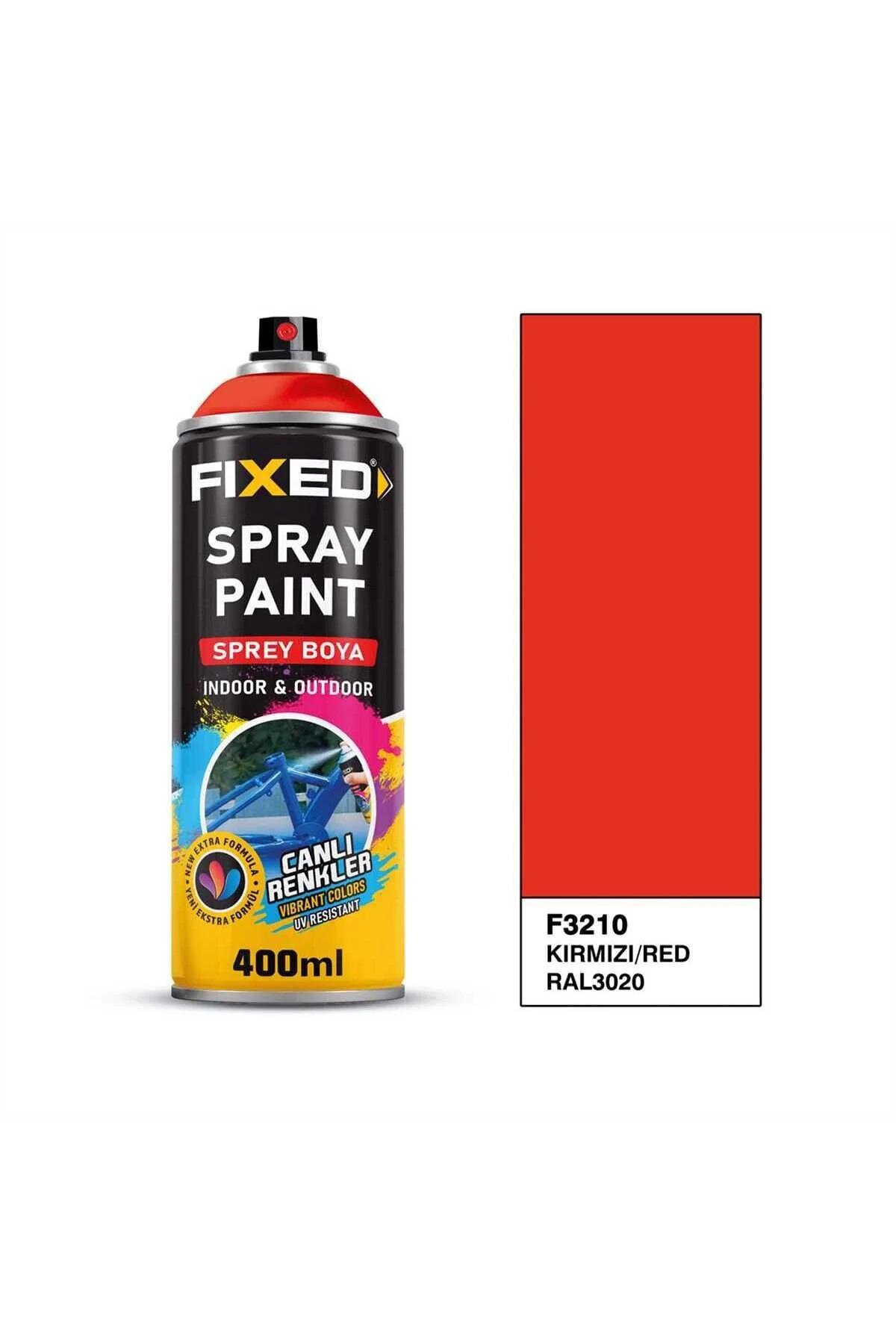 Fixed Sprey Boya 400Ml Kırmızı (F-3210)