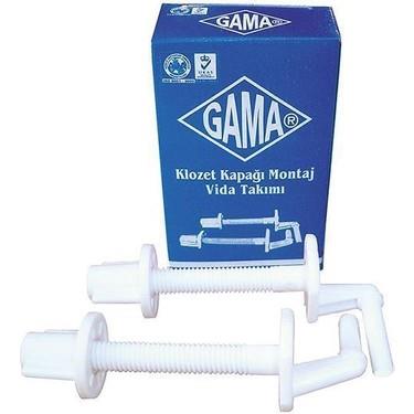 Gama Klozet Kapağı Montaj Vidası Üstten Sıkmalı