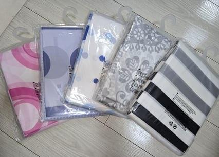 Günce Banyo Perdesi Polyester 120X200/2Parça