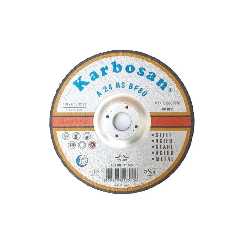 Karbosan 180mm Metal Silici (910580)