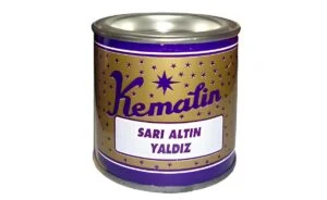 KEMALİN SARI YALDIZ BOYA 1/8 (0.085KG)