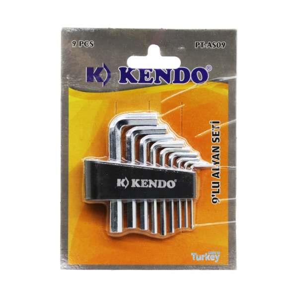 Kendo Alyan Anahtar Seti 9Pcs (Pt-As09)
