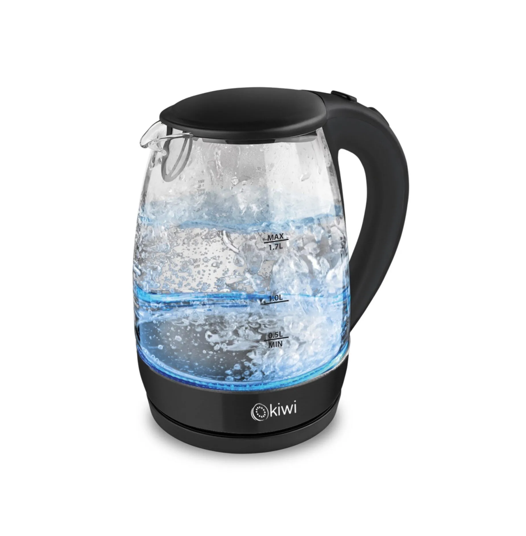 Kiwi Elektrikli Su Isıtıcı Kettle Cam (Kk-3328)