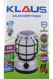 Klaus Güneş Enerjili Kamp Feneri (Ke47721)