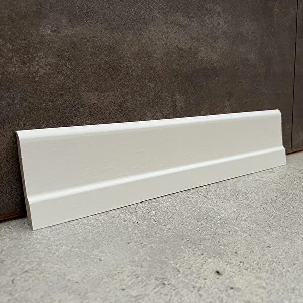 Laminat Parke Süpürgelik 8Cm Beyaz(2,80 Boy)LÜXPVC
