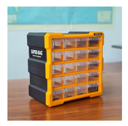 Monoblock 20Li Plastik Çekmeceli Kutu (ASR-6006)