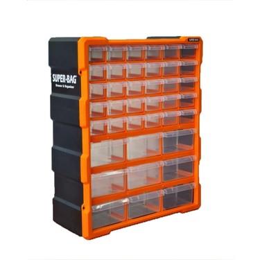 Monoblock 39Lu Plastik Çekmeceli Kutu (Asr-6001)