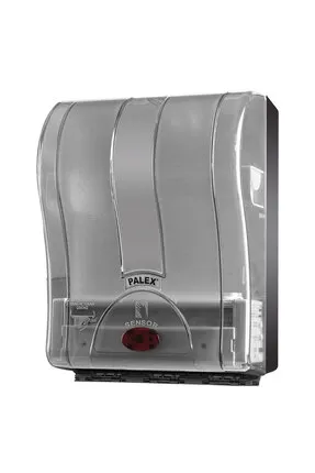 PALEX OTOMATİK HAVLU DİSPANSERİ 21CM ŞEFFAF-FÜME