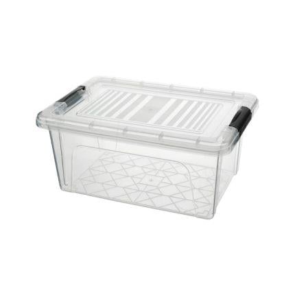 Qs Saklama Kabı 15Lt Şeffaf (Qs-006)