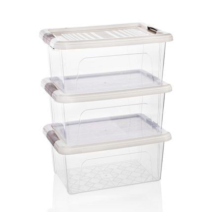 Qs Saklama Kabı 3lü 5LT (QS-214)