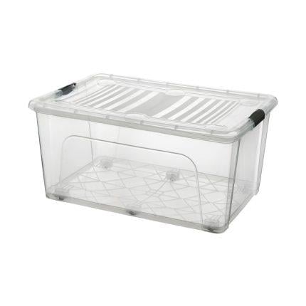 Qs Saklama Kabı 40Lt Şeffaf (Qs-009)