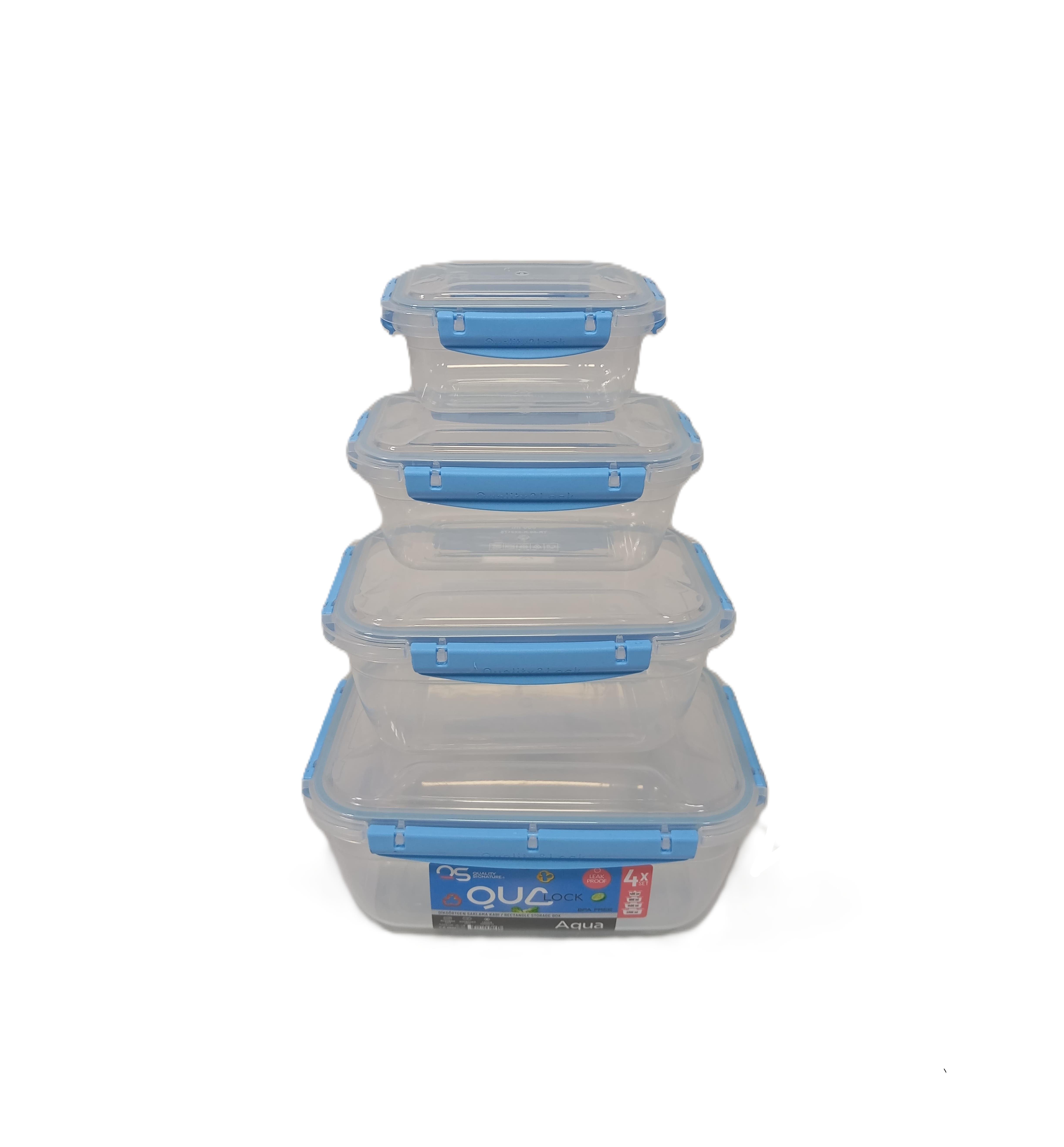 Qs Saklama Kabı 4lü (QS-069)
