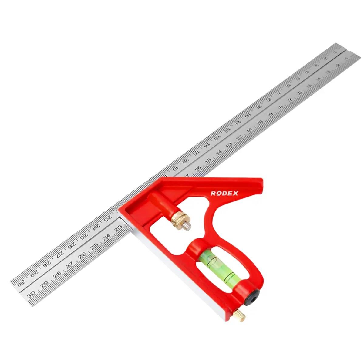 Rodex Kombinasyon Kare Cetvel 300M (Rht0904200030)