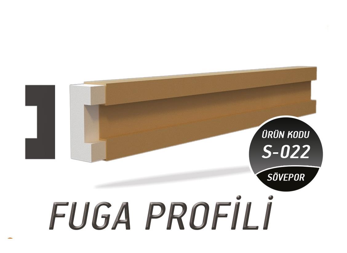 Sövepor Fuga Profili 5Cm S-022