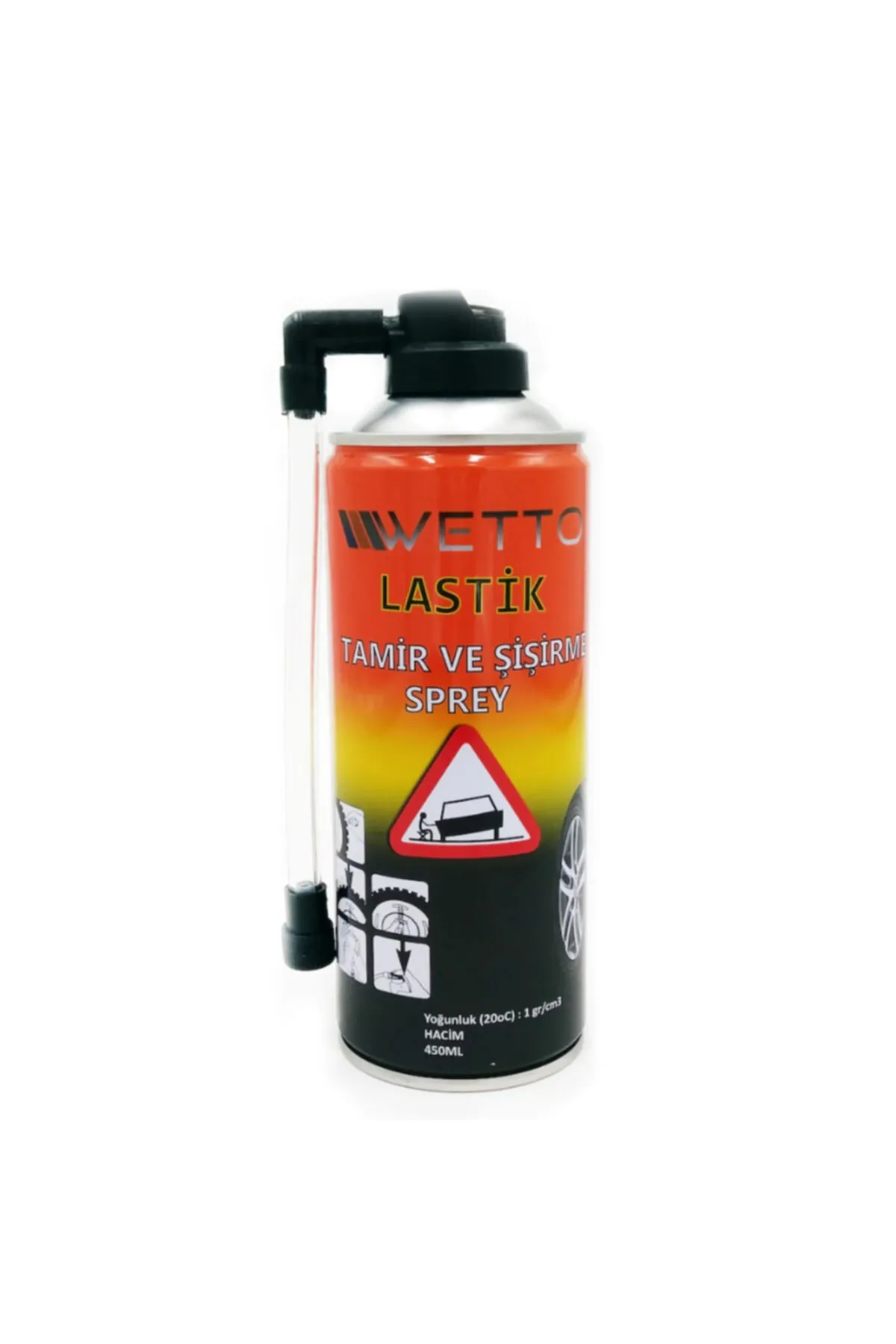STEEL WETTO LASTİK TAMİR SPREYİ (450ML-400ML)